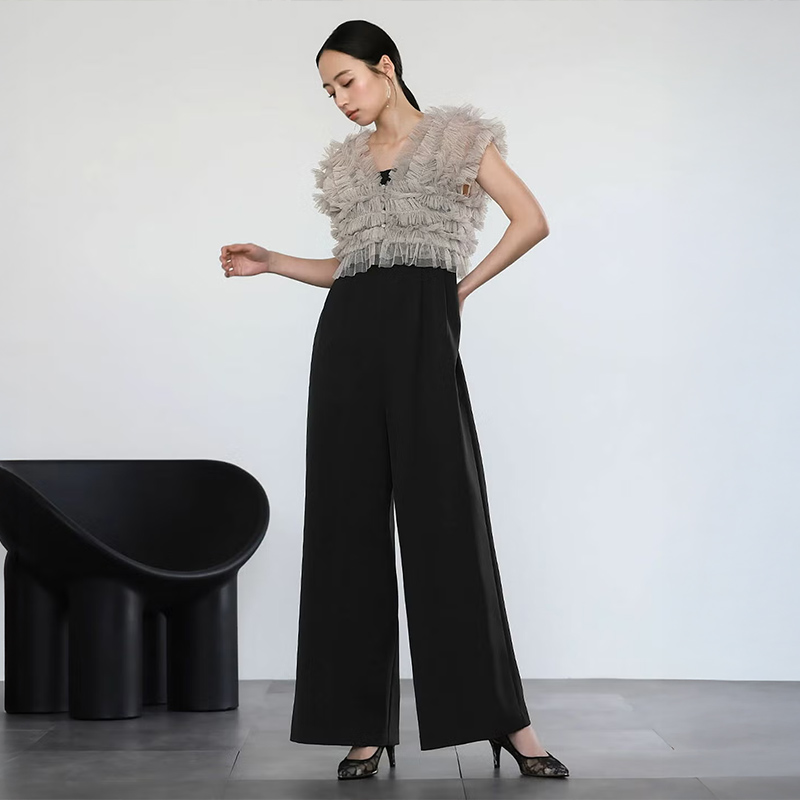 GIRL の3WAYチュールトップス＆オールインワンの2点セット GIRL（ガール）3WAYチュールトップス＆オールインワンの2点セット
