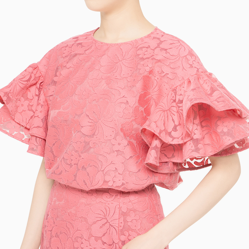 UNITED ARROWS（ユナイテッドアローズ）花柄総レース＆フリル
